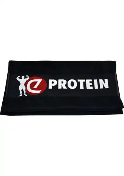 Eprotein Siyah Antrenman Havlusu: Yüksek Emici ve Dayanıklı Spor Aksesuarı