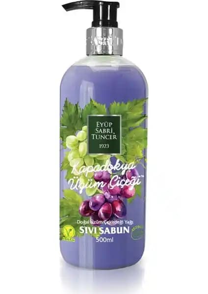 Kapadokya Üzüm Çiçeği Sıvı Sabun Doğal İçeriklerle Güvenilir Temizlik Sağlar