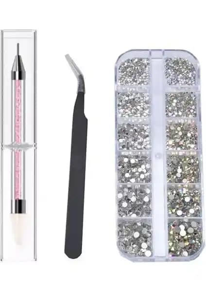 Nail Art Rhinestones Seti ile Yaratıcılığınızı Geliştirin ve Fark Yaratın
