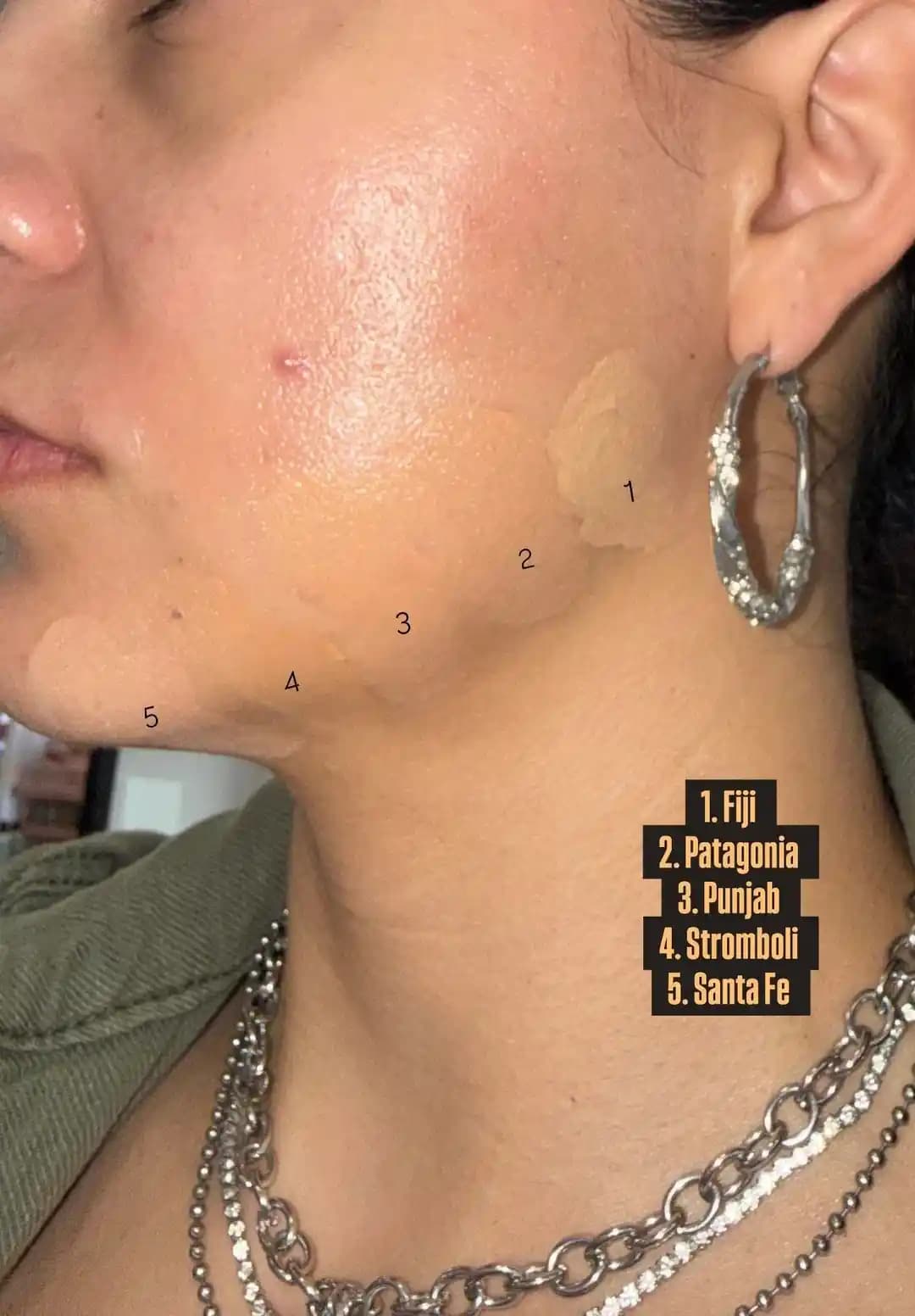 NARS Light Reflecting Foundation ile Zeytin Alt Tonlu Ciltlerde Fondöten Renk Uyumu ve Oksidasyon Analizi