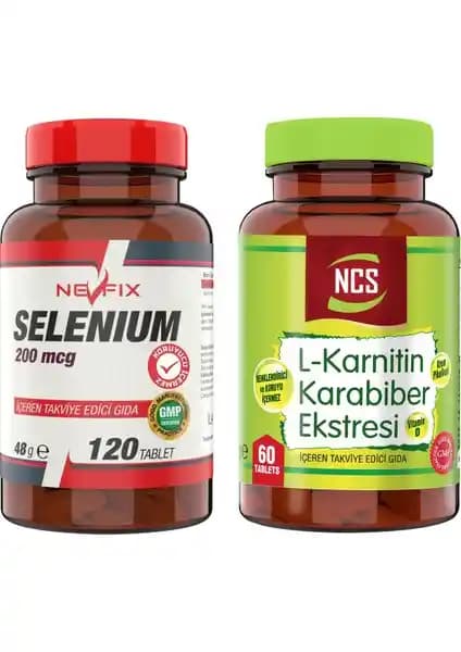 Ncs Selenium 200 mcg ve L-Karnitine Takviyesi Sağlık ve Enerji Desteği Sunar