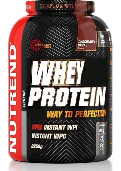 Nutrend %100 Whey Protein 2250 Gr Çikolata - Yüksek Kaliteli Sporcu Protein Takviyesi