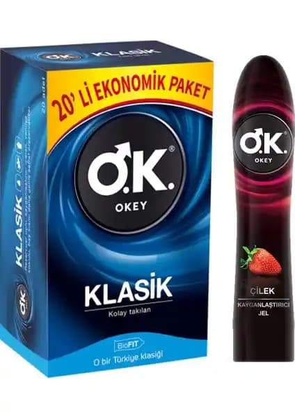 Okey Klasik 20'li ve Çilekli Jel: Lezzetli ve Pratik Tatlı Atıştırmalık Seçeneği