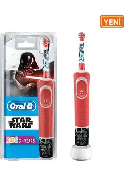 Oral-B Star Wars Temalı Çocuklar İçin Elektrikli Şarjlı Diş Fırçası D100