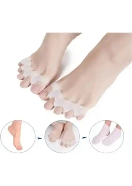 Perfect Çift Ayak 5 Parmak Ayırıcı Aparat: Ayak Sağlığını Koruyan Ergonomik Medikal Çözüm