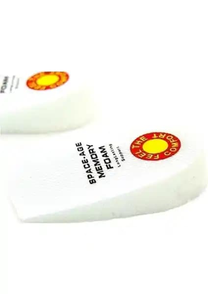 Perfect Yu<muş>ak Köpüklü Topuk Süngeri Çift Seti ile Ayak Sağlığınızı Koruyun ve Temizliği Artırın