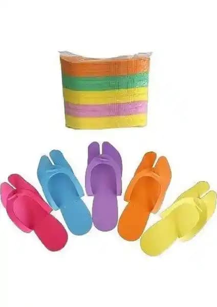 Peri Poll Pedikür Terliği 50 Adet Hijyen ve Pratiklik Sunan Kullan-at Terlik