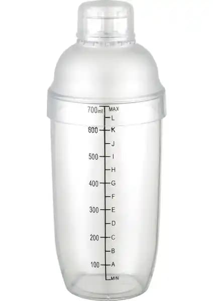 Polikarbon Kokteyl Shaker 700CC Profesyonel ve Ev Kullanımı İçin Dayanıklı Tasarım