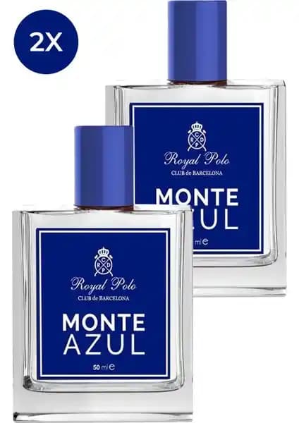 Royal Club De Polo Barcelona Monte Azul Erkek Parfüm Seti 50 ml x 2 Odunsu ve Ferah Kokular