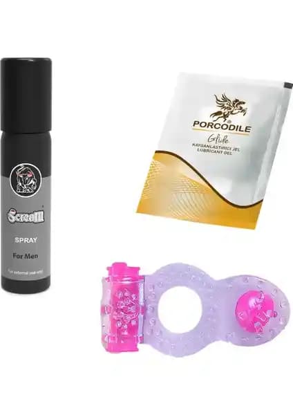 Scream Sprey Ring Porcodile Jel ile Yenilikçi ve Güvenli Seks Deneyimleri