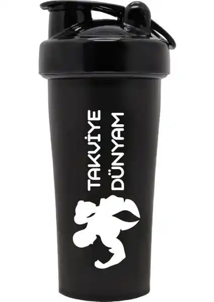 Takviye Dünyam 600 ml Sağlıklı ve Pratik Spor Shakerı Güvenli Kullanım İçin Tasarlandı