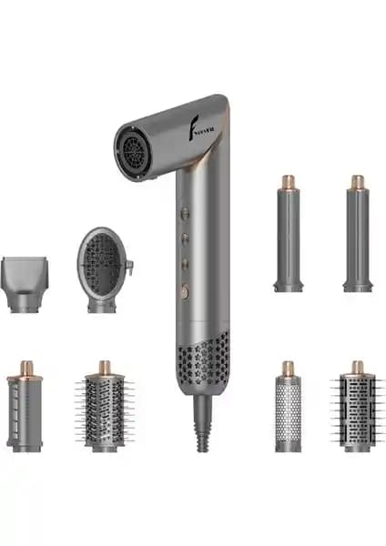 VeryFit 8 In 1 Hava Üflemeli Saç Düzleştirici ve Şekillendirici Özellikleri ve Kullanım Avantajları