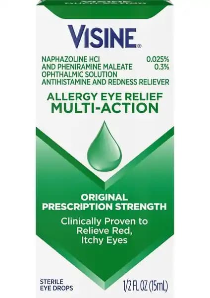 Visine Alerji Giderici Çok İşlevli Göz Damlası 15 ml: Göz Rahatsızlıklarını Hızla Hafifletir