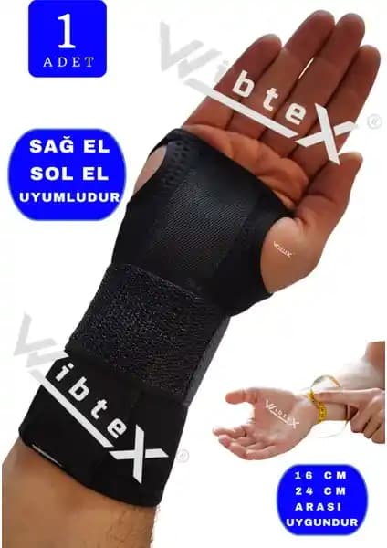Wibtex El Bilek Ateli Sağ ve Sol El Uyumlu Ergonomik Destek Çözümü