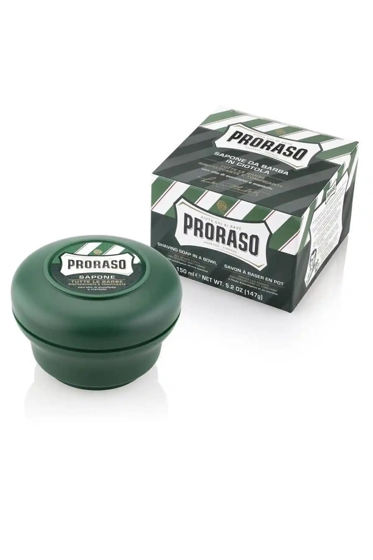 Proraso Tıraş Sabunları Karşılaştırması: Okaliptüs Mentollü ve Sandal Ağacı Shea Özlü