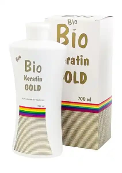 Bio Keratin Gold 700 ml Saç Bakım Ürünü ile Saçlarınızda Kalıcı Parlaklık ve Düzlük Sağlayın