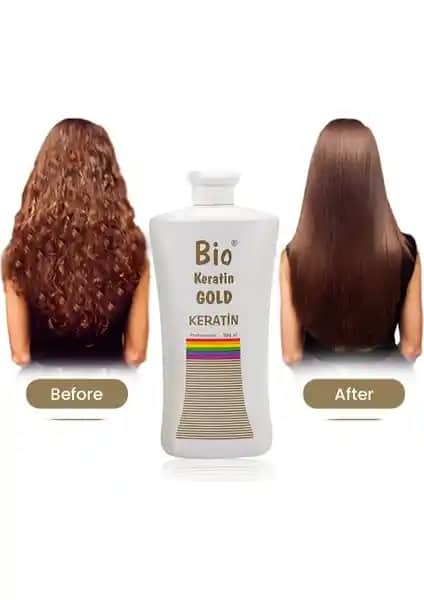 Bio Keratin Gold Brezilya Fönü Keratini ile Saçlarınızda Uzun Süre Kalıcı Düzlük Sağlayın