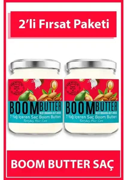 Boom Butter Saç Bakım Yağı: Doğal İçeriklerle Saçlara Derinlemesine Bakım Sağlayan Ürün
