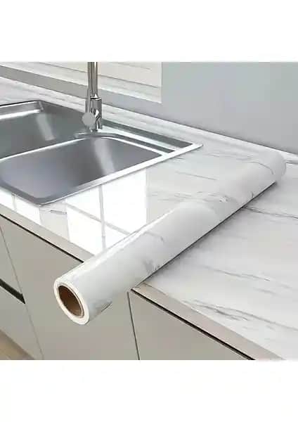 Mermer Desenli Kaplama Kağıdı: Estetik ve Dayanıklı İç Mekan Dekorasyon Çözümü