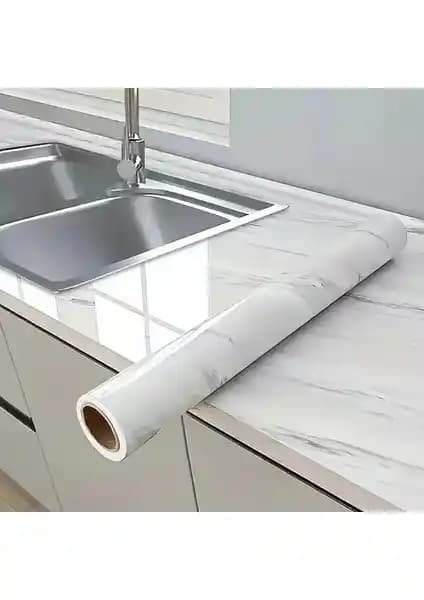 Mermer Desenli Kaplama Kağıdı: Estetik ve Dayanıklı İç Mekan Dekorasyon Çözümü