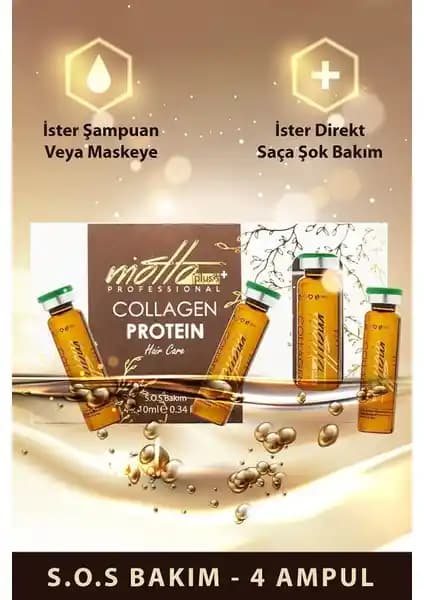 Saçlarınızı Güçlendiren Motto Plus Multivitamin Collagen ve Protein Ürünü İncelemesi