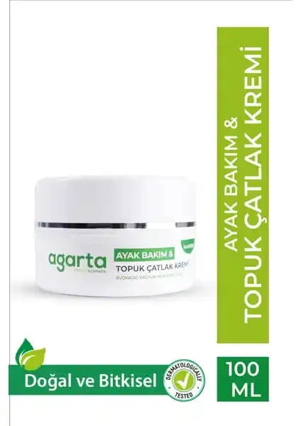 Agarta Topuk Çatlağı Ayak Mucizevi Bakım Kremi 100 ml - Nemlendirici ve Onarıcı Krem