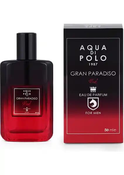 Aqua Di Polo 1987 Gran Paradiso Red EDP 50 ml: Erkekler İçin Oryantal Odunsu Koku Deneyimi