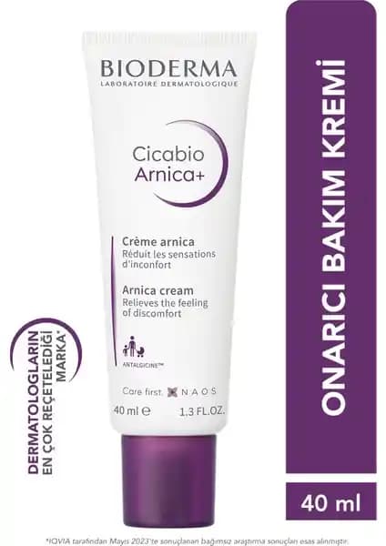 Bioderma Cicabio Arnica+ Hasar Görmüş Ciltler İçin Onarıcı Krem 40 ml