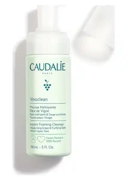 Caudalie Temizleme Köpüğü Vinoclean 150 ml: Hassas Ciltler İçin Nazik ve Etkili Temizlik