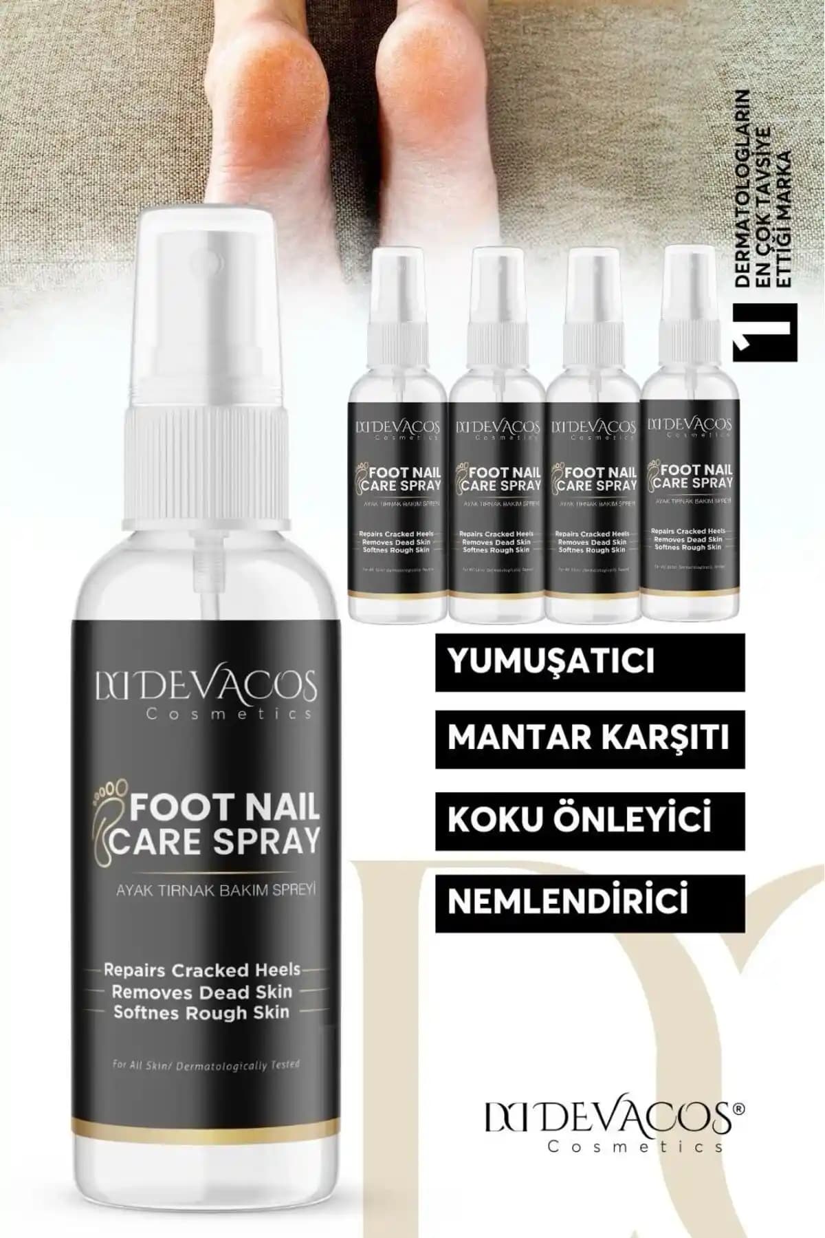 DEVACOS Organik Ayak Koku Önleyici Sprey ile Etkili ve Doğal Koruma