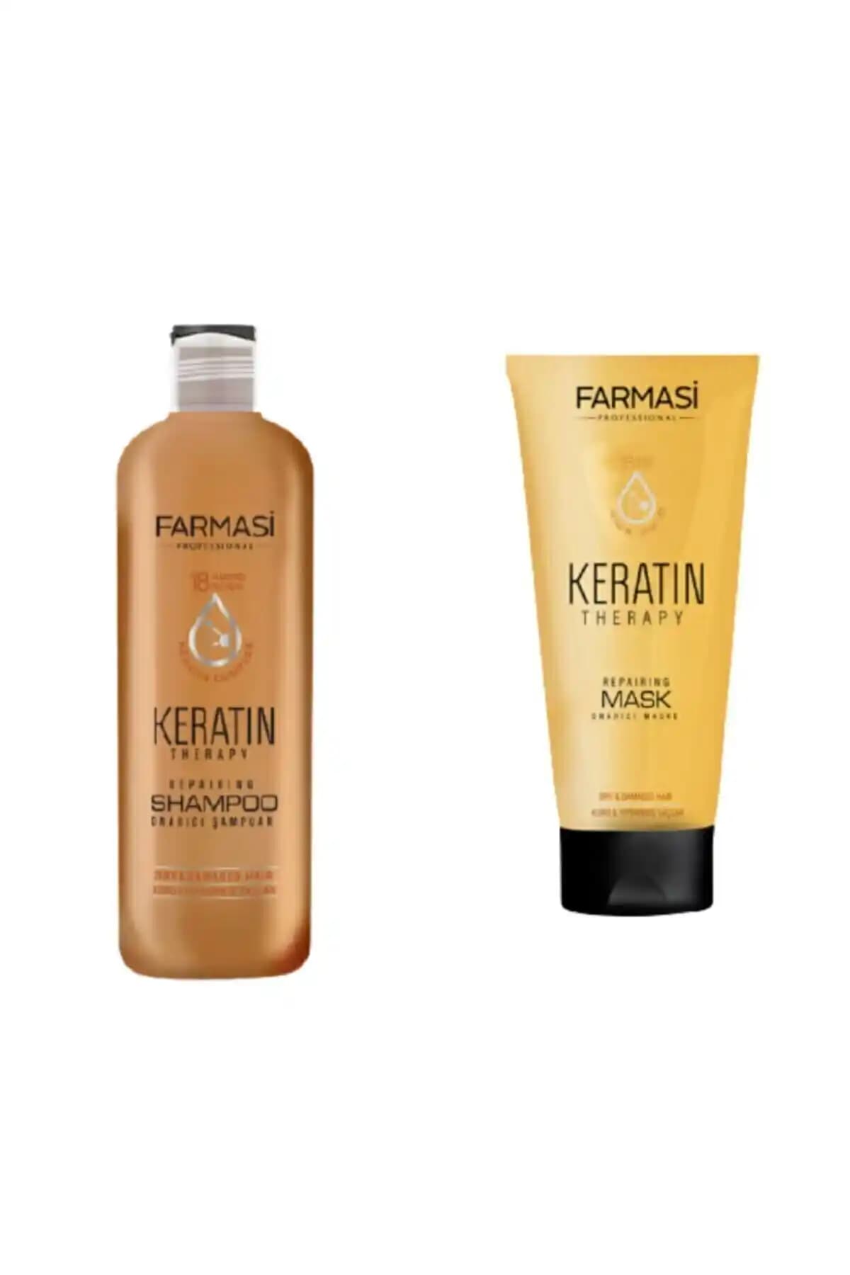Farmasi Keratin Therapy Onarıcı Şampuan ve Maske ile Saç Bakımında Doğal Onarım Çözümü