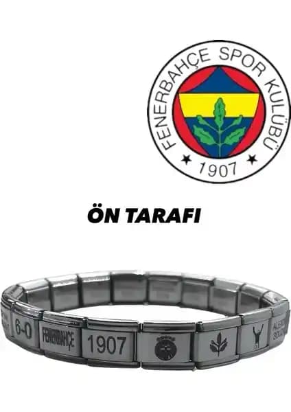 Fenerbahçeli Taraftar Nomination Charm Bileklik: Dayanıklı ve Şık Paslanmaz Çelik Tasarım