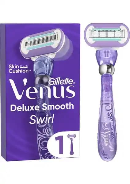 Gillette Venus Extra Smooth Swirl: Kadınlar İçin Esnek ve Pürüzsüz Tıraş Makinesi