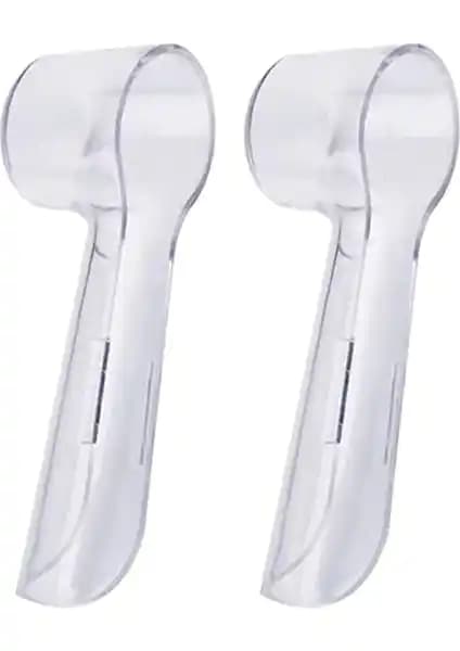ibrush Oral-B Şarjlı ve Pilli Diş Fırçaları İçin Şeffaf Koruyucu Kapaklar