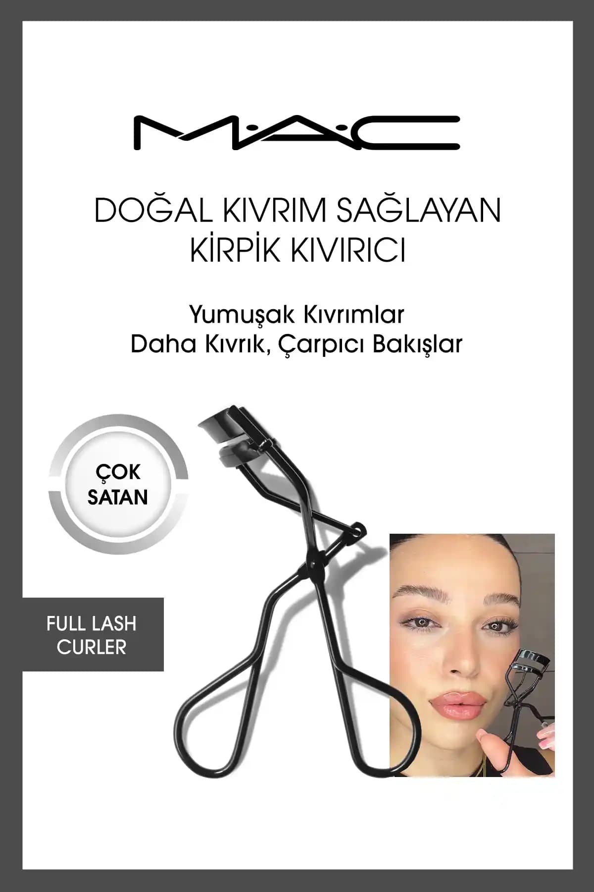 Mac Kirpik Kıvırıcı: Doğal ve Kalıcı Kirpik Kıvırma İçin Ergonomik Tasarım