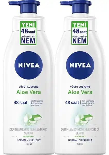 Nivea Aloe Vera Vücut Losyonu ile Derinlemesine Nemlendirme ve Ferahlık Sağlayın
