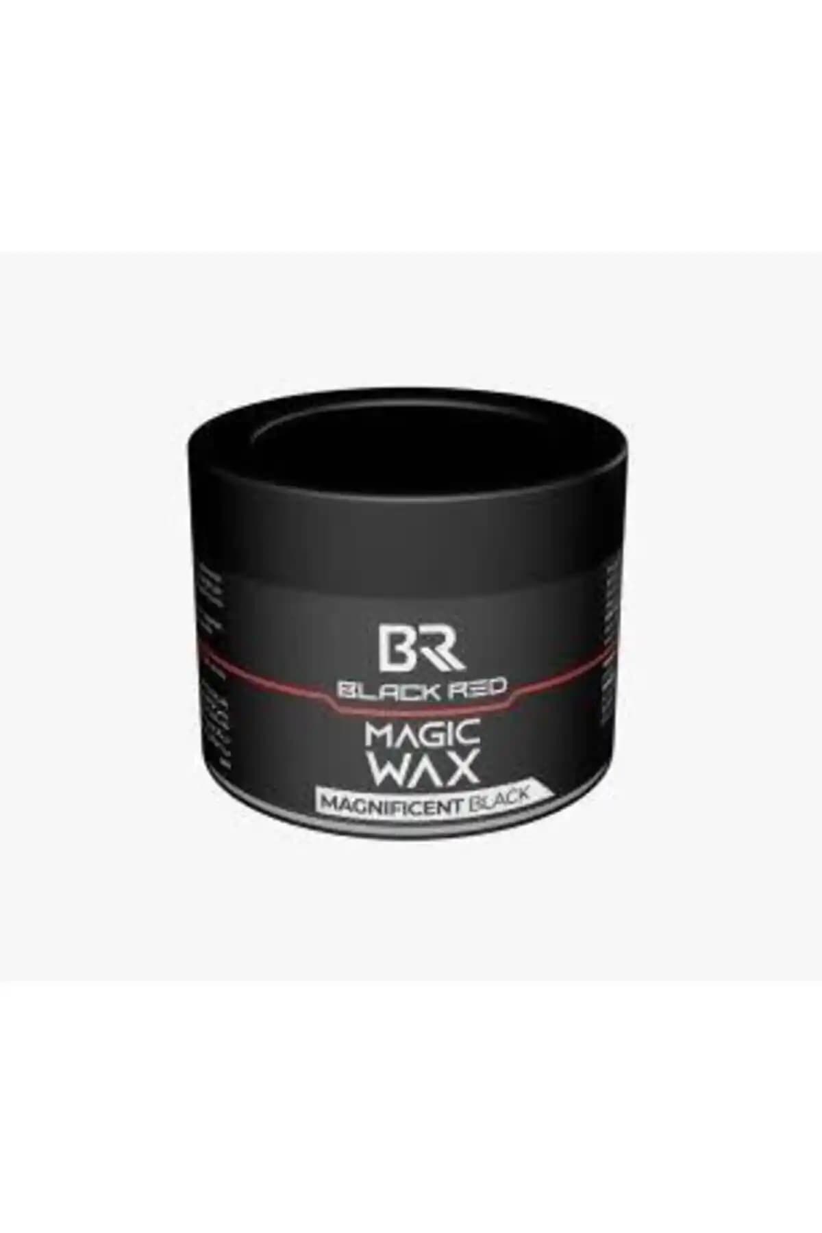 Profesyonel Vax Black And Red Magic Wax 100 ml: Saç Şekillendirme ve Kapatma Ürünü