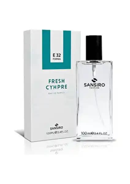 Sansiro E-32 Erkek Parfüm 100 ml EDP: Ferah, Kalıcı ve Maskülen Koku Deneyimi
