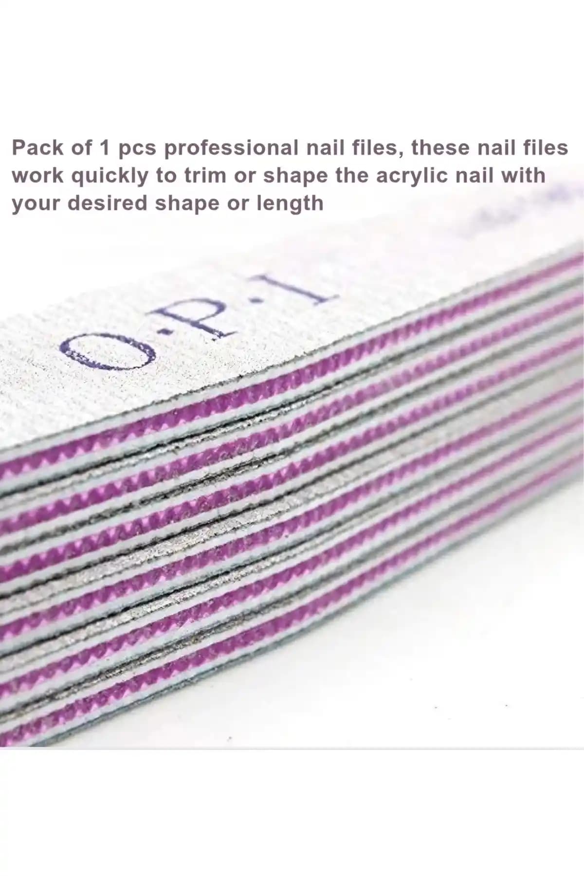 Sibelon Opi Professionel Kağıt Törpü 100/180: Profesyonel Tırnak Bakımında Kaliteli Çift Yüzlü Ürün