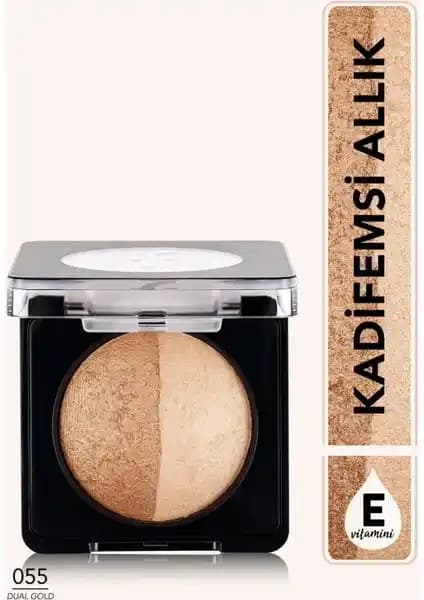 Flormar Baked Blush-On 055 Dual Gold ve 056 Peachy Pink Karşılaştırması