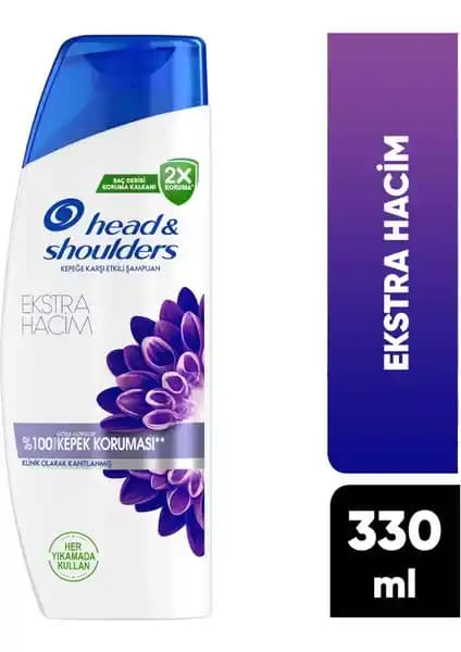 Head&Shoulders Ekstra Hacim ve Pro-Expert 7 Şampuanlarının Karşılaştırması