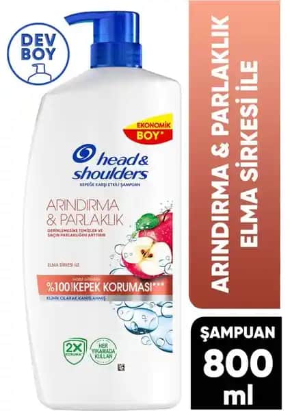 Head&Shoulders Karşılaştırması: Elma Sirkesi ve Kadınlara Özel Kafein Şampuanları