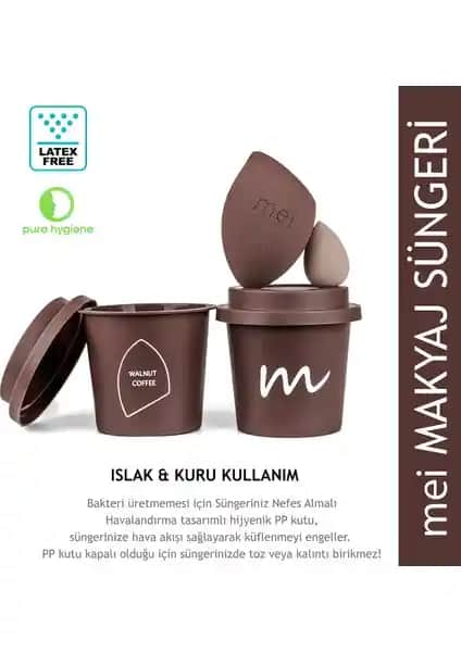 Mei Coffee Cup ve New Well Studio Makyaj Süngeri Karşılaştırması
