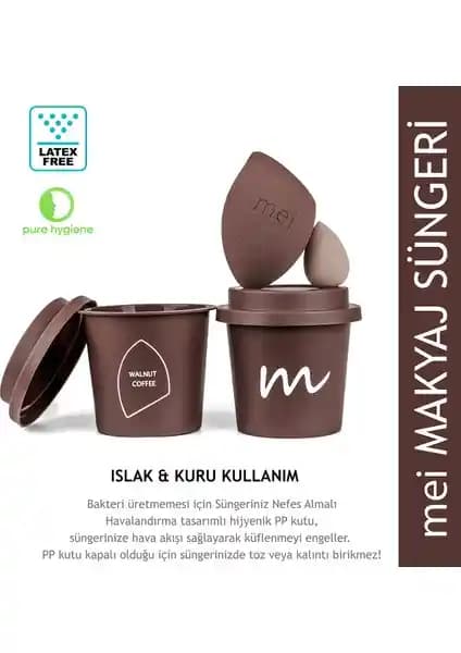 Mei Coffee Cup ve New Well Studio Makyaj Süngeri Karşılaştırması