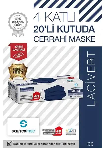 SaytekMed Maske Çift Kat Meltblown ve Filtreli Maske Karşılaştırması