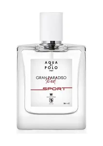 Aqua Di Polo 1987 Gran Paradiso Red Sport Erkek ve Kadınlar İçin Odunsu ve Oryantal Parfüm