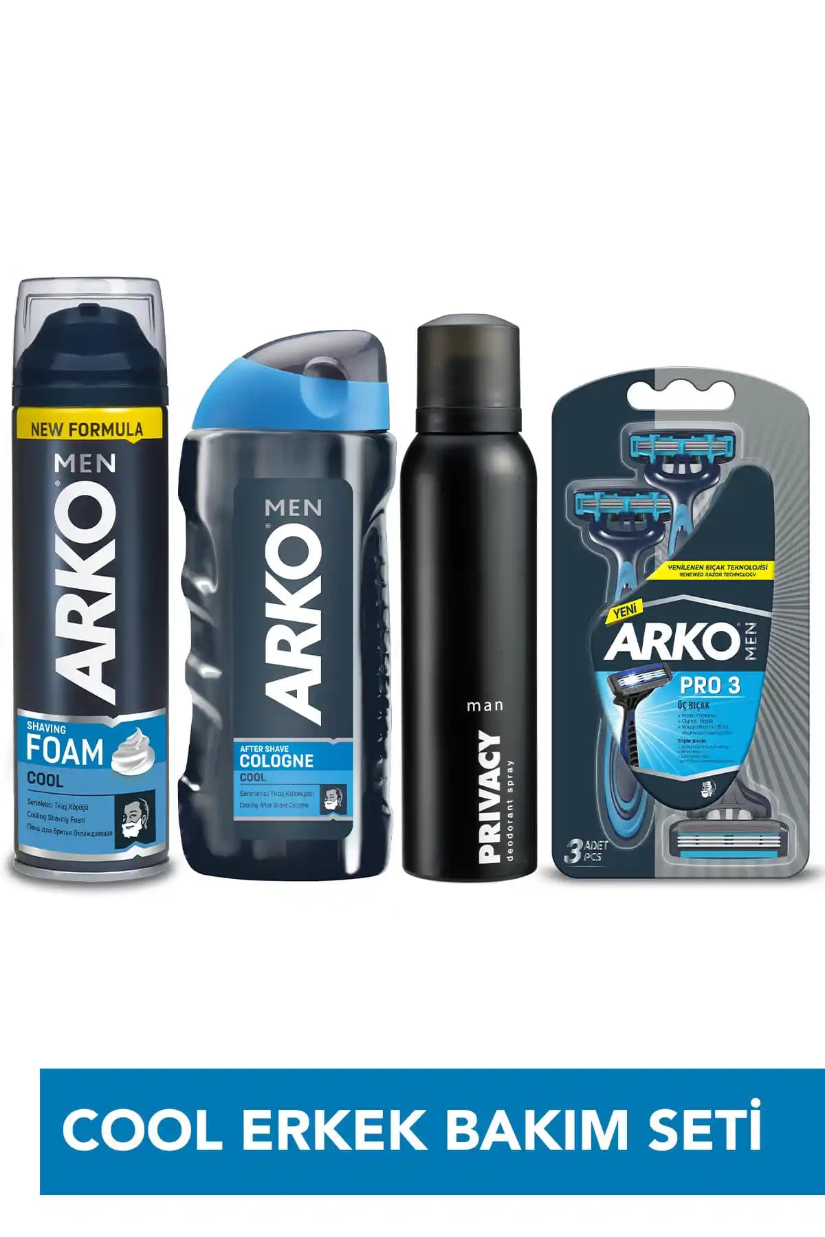 Arko Ekonomik Tıraş ve Bakım Seti: Hassas Ciltler İçin Güvenli ve Ekonomik Çözüm