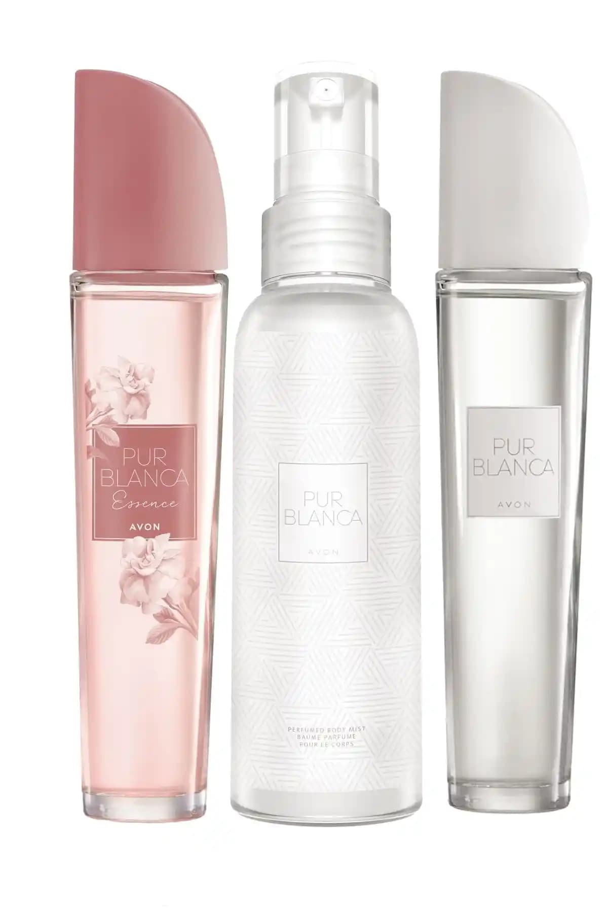 Avon Pur Blanca Essence Edt ve Vücut Spreyi Seti Günlük Kullanım İçin Hafif ve Ferah Kokulu Parfüm