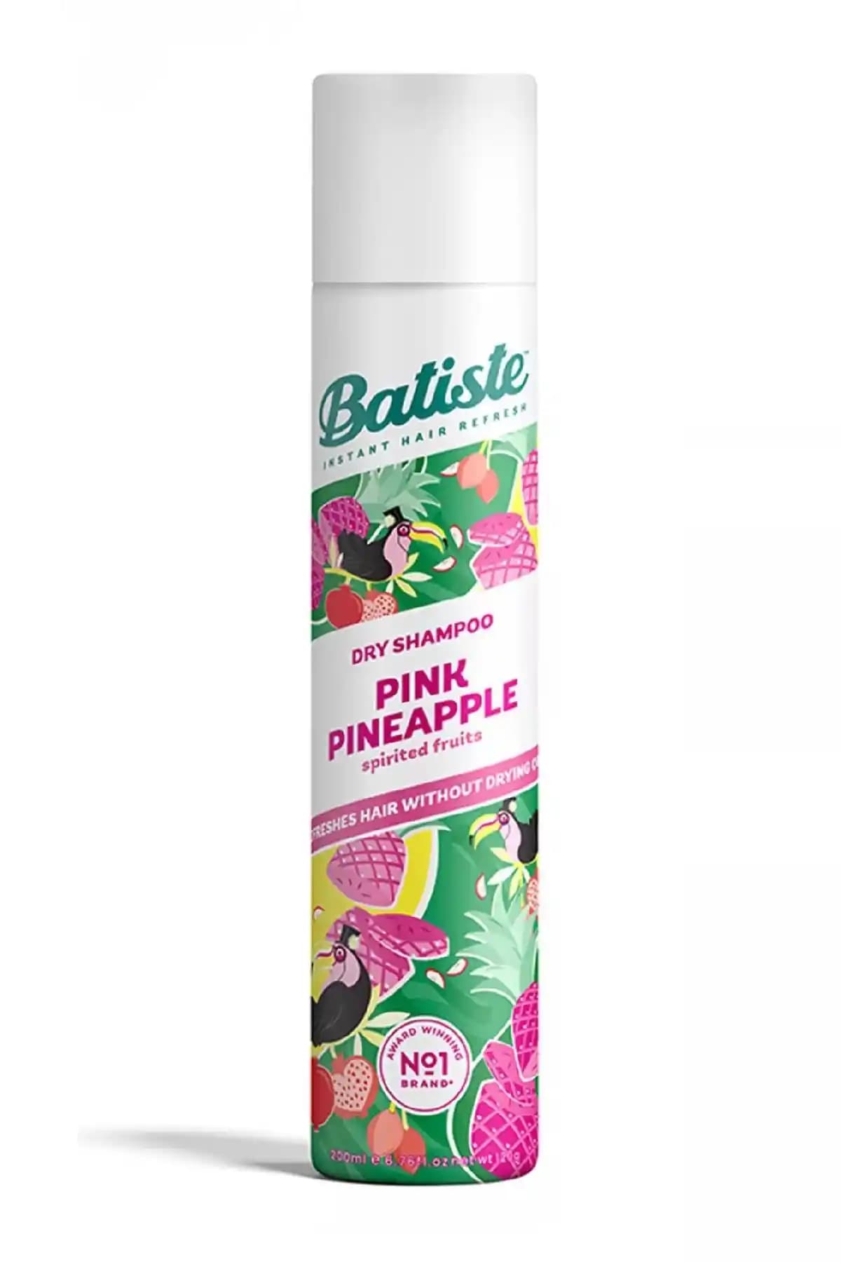 Batiste Pink Pineapple Kuru Şampuan: Canlandırıcı ve Hacim Artırıcı Saç Bakım Ürünü