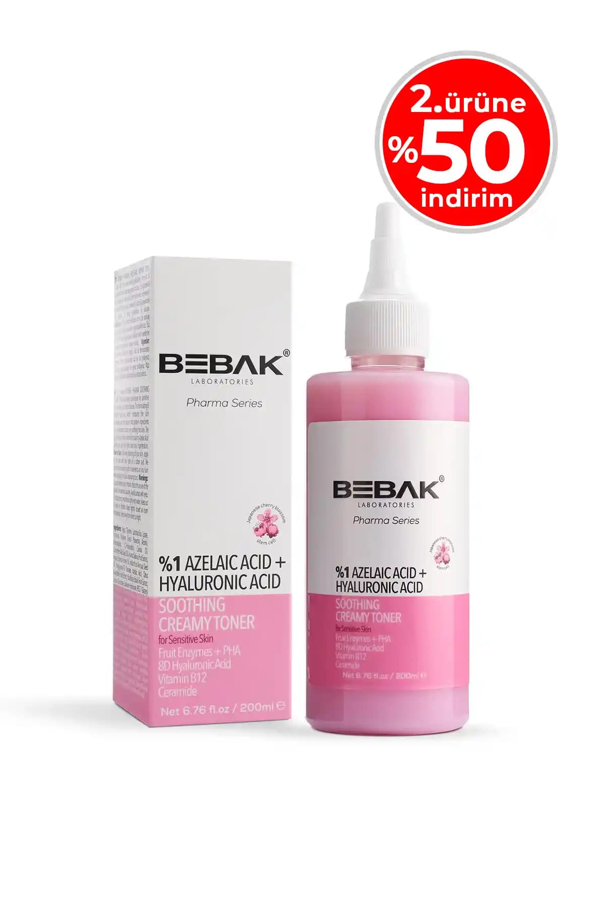 Bebak Pharma Hassas Ciltler İçin Tonik: Cilt Tonunu Eşitleyen ve Arındırıcı Formül